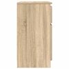 vidaXL Συρταριέρα με Συρτάρια Sonoma Δρυς 71x35x65 εκ. από Επεξ. Ξύλο
