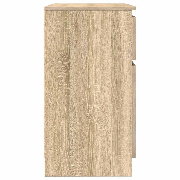 vidaXL Συρταριέρα με Συρτάρια Sonoma Δρυς 71x35x65 εκ. από Επεξ. Ξύλο