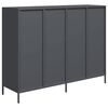 vidaXL Ντουλάπι Ανθρακί 135x39x103,5 εκ. από Χάλυβα Ψυχρής Έλασης