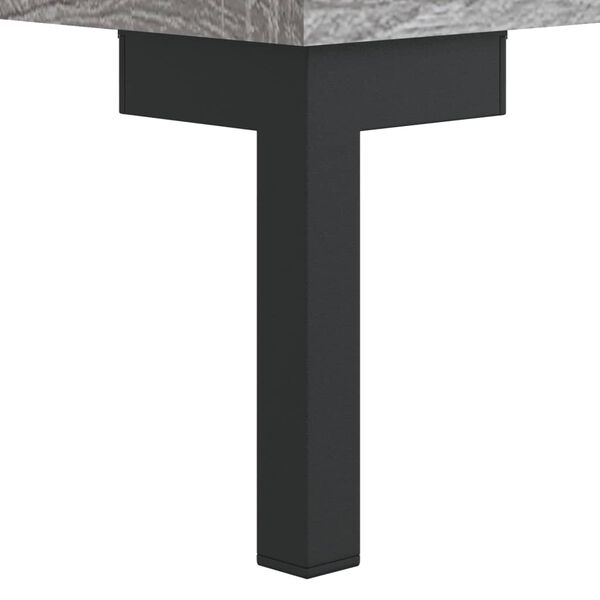vidaXL Βιβλιοθήκη Γκρι Sonoma 69,5 x 32,5 x 90 εκ. από Επεξεργ. Ξύλο
