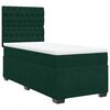 vidaXL &Kappa;&rho;&epsilon;&beta;ά&tau;&iota; Boxspring &mu;&epsilon; &Sigma;&tau;&rho;ώ&mu;&alpha; &Sigma;&kappa;&omicron;ύ&rho;&omicron; &Pi;&rho;ά&sigma;&iota;&nu;&omicron; 90x190 &epsilon;&kappa;. &Beta;&epsilon;&lambda;&omicron;ύ&delta;&iota;&nu;&omicron;