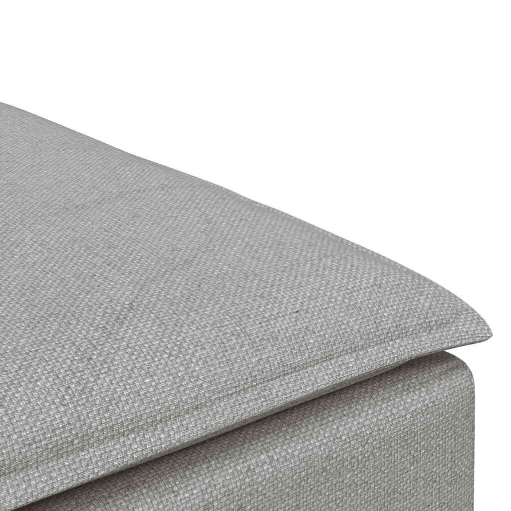 vidaXL Υποπόδιο Καναπέ-Μονάδα Γκρι 100 x 100 x 48 εκ.