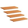 vidaXL &Sigma;&kappa;&alpha;&lambda;&omicron;&pi;ά&tau;&iota;&alpha; 4 &tau;&epsilon;&mu;. 70 x 30 x 2 cm &Alpha;&nu;&omicron;&iota;&chi;&tau;ό &kappa;&alpha;&phi;έ &Sigma;&tau;&epsilon;&rho;&epsilon;ό &xi;ύ&lambda;&omicron; &omicron;&xi;&iota;ά&sigmaf;