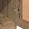 vidaXL Ντουλάπι artisian oak 82.5 x 51.5 x 180 εκ. Επεξεργασμένο ξύλο