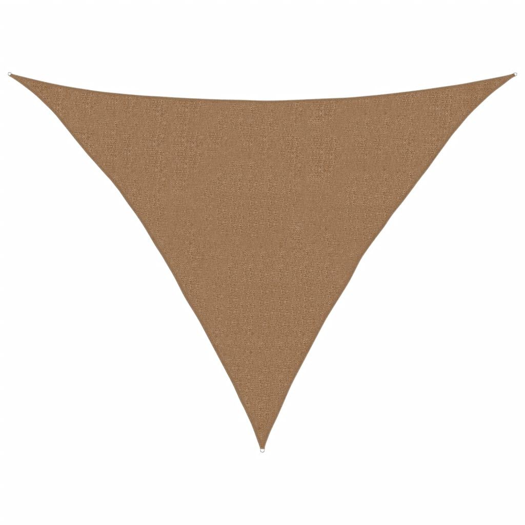 vidaXL Πανί Σκίασης Taupe 2,5 x 2,5 x 3,5 μ. από HDPE 160 γρ/μ²