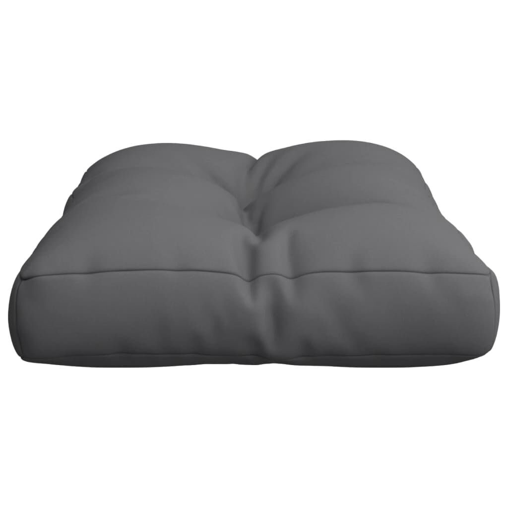 vidaXL Μαξιλάρι Παλέτας Ανθρακί 50 x 40 x 12 εκ. Υφασμάτινο