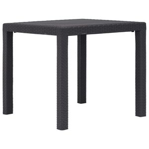 vidaXL &Tau;&rho;&alpha;&pi;έ&zeta;&iota; &Kappa;ή&pi;&omicron;&upsilon; &Kappa;&alpha;&phi;έ &mu;&epsilon; &Epsilon;&mu;&phi;ά&nu;&iota;&sigma;&eta; &Rho;&alpha;&tau;ά&nu; 79x79x72 &epsilon;&kappa;. &Pi;&lambda;&alpha;&sigma;&tau;&iota;&kappa;ό