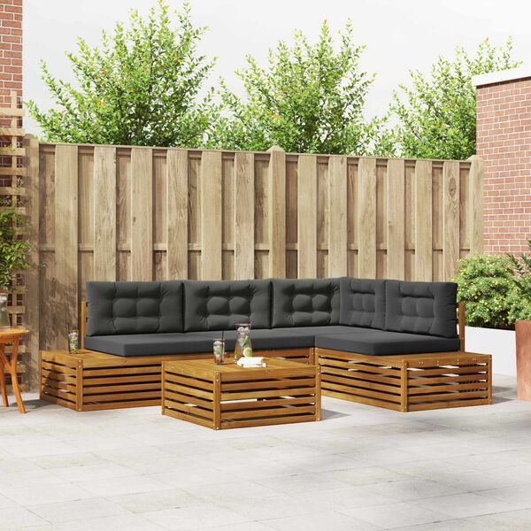 vidaXL &Sigma;&epsilon;&iota;&rho;ά &Kappa;&alpha;&nu;&alpha;&pi;έ &Epsilon;&xi;&omega;&tau;&epsilon;&rho;&iota;&kappa;&omicron;ύ 5 &Tau;&epsilon;&mu;ά&chi;&iota;&omicron; &Phi;&upsilon;&sigma;&iota;&kappa;ό &kappa;&alpha;&iota; &Alpha;&nu;&theta;&rho;&alpha;&kappa;ί