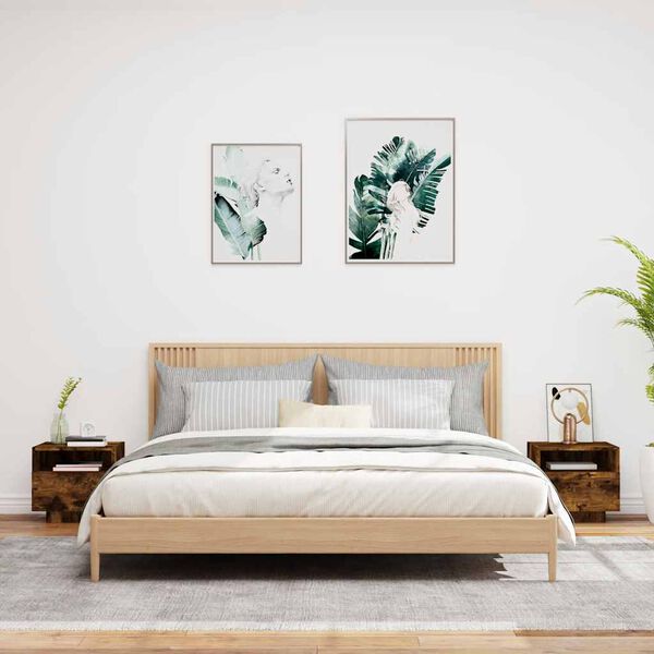 vidaXL &Kappa;&omicron;&mu;&omicron;&delta;ί&nu;&alpha; &mu;&epsilon; &Phi;ώ&tau;&alpha; LED 2 &tau;&epsilon;&mu;. &Kappa;&alpha;&pi;&nu;&iota;&sigma;&tau;ή &Delta;&rho;&upsilon;&sigmaf; 40 x 39 x 37 &epsilon;&kappa;.