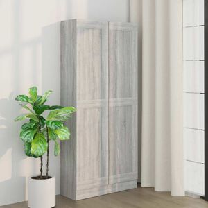 vidaXL &Beta;&iota;&beta;&lambda;&iota;&omicron;&theta;ή&kappa;&eta; &Gamma;&kappa;&rho;&iota; Sonoma 82,5x30,5x185,5 &epsilon;&kappa;. &Epsilon;&pi;&epsilon;&xi;&epsilon;&rho;&gamma;&alpha;&sigma;&mu;έ&nu;&omicron; &Xi;ύ&lambda;&omicron;