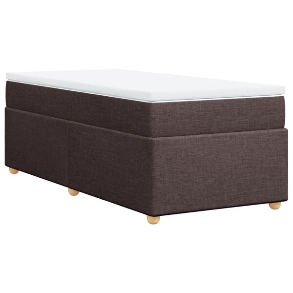 vidaXL &Kappa;&rho;&epsilon;&beta;ά&tau;&iota; Boxspring &mu;&epsilon; &Sigma;&tau;&rho;ώ&mu;&alpha; &Sigma;&kappa;&omicron;ύ&rho;&omicron; &Kappa;&alpha;&phi;έ 90x190 &epsilon;&kappa;. &Upsilon;&phi;&alpha;&sigma;&mu;ά&tau;&iota;&nu;&omicron;