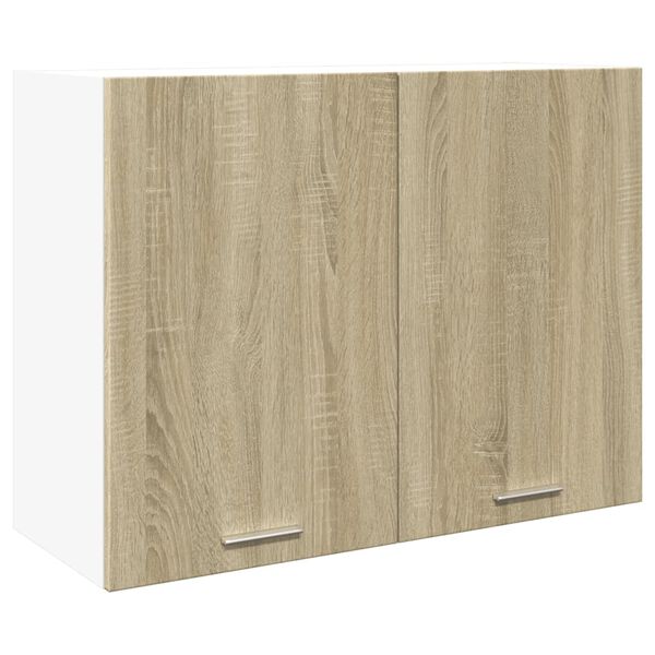 vidaXL Ντουλάπι Κρεμαστό Lyon Sonoma Δρυς 80 x 31 x 60εκ. από