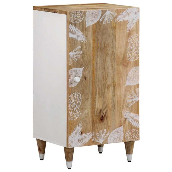 vidaXL Sideboard 40x33,5x75 cm &mu;&alpha;&sigma;ί&phi; &xi;ύ&lambda;&omicron; Mango