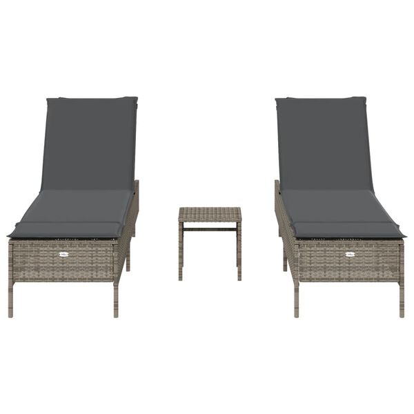 vidaXL &Sigma;&epsilon;&tau; &Xi;&alpha;&pi;&lambda;ώ&sigma;&tau;&rho;&alpha;&sigmaf; 3 &tau;&epsilon;&mu;. &Gamma;&kappa;&rho;&iota; &alpha;&pi;ό &Sigma;&upsilon;&nu;&theta;&epsilon;&tau;&iota;&kappa;ό &Rho;&alpha;&tau;ά&nu; &mu;&epsilon; &Mu;&alpha;&xi;&iota;&lambda;ά&rho;&iota;&alpha;