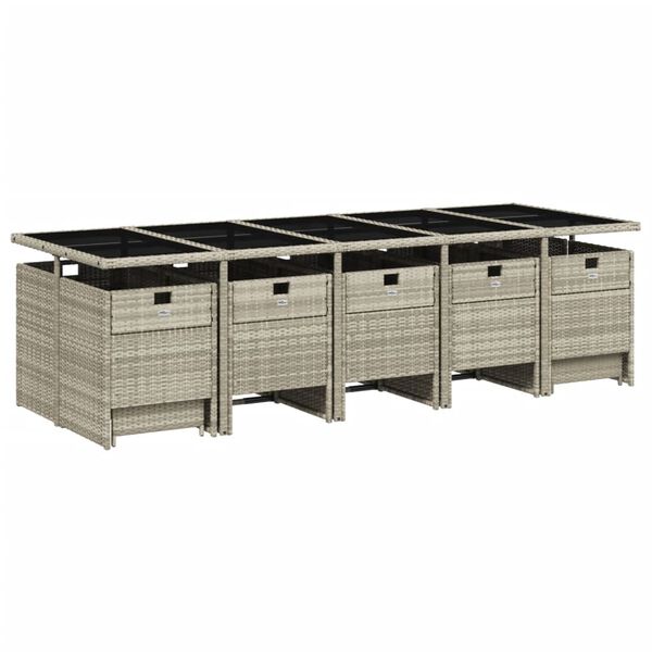 vidaXL &Sigma;&epsilon;&tau; &Tau;&rho;&alpha;&pi;&epsilon;&zeta;&alpha;&rho;ί&alpha;&sigmaf; &Kappa;ή&pi;&omicron;&upsilon; 15 &tau;&epsilon;&mu;. &Alpha;&nu;. &Gamma;&kappa;&rho;&iota; &Sigma;&upsilon;&nu;&theta;. &Rho;&alpha;&tau;ά&nu; &mu;&epsilon; &Mu;&alpha;&xi;&iota;&lambda;ά&rho;&iota;&alpha;