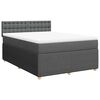 vidaXL &Kappa;&rho;&epsilon;&beta;ά&tau;&iota; Boxspring &mu;&epsilon; &Sigma;&tau;&rho;ώ&mu;&alpha; &Sigma;&kappa;&omicron;ύ&rho;&omicron; &Gamma;&kappa;&rho;&iota; 140x200 &epsilon;&kappa; &Upsilon;&phi;&alpha;&sigma;&mu;ά&tau;&iota;&nu;&omicron;