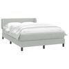 vidaXL &Kappa;&rho;&epsilon;&beta;ά&tau;&iota; Boxspring &mu;&epsilon; &Sigma;&tau;&rho;ώ&mu;&alpha; &Alpha;&nu;&omicron;&iota;&chi;&tau;ό &Gamma;&kappa;&rho;&iota; 140x220 &epsilon;&kappa;. &Beta;&epsilon;&lambda;&omicron;ύ&delta;&iota;&nu;&omicron;