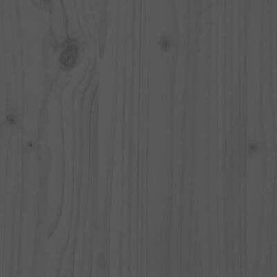 vidaXL Έπιπλα Μπαρ Κήπου Σετ 3 Τεμαχίων Γκρι από Μασίφ Ξύλο Πεύκου