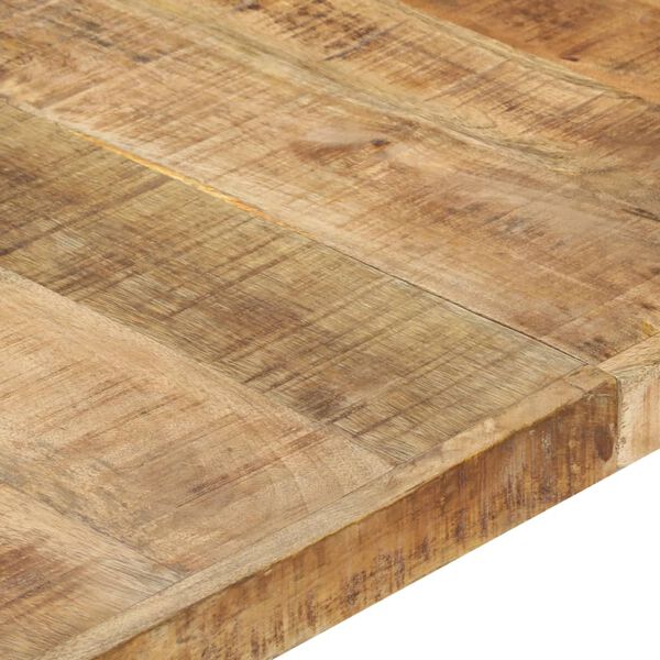 vidaXL Τραπεζάκι Σαλονιού 140 x 140 x 40 εκ. Ακατέργαστο Ξύλο Μάνγκο