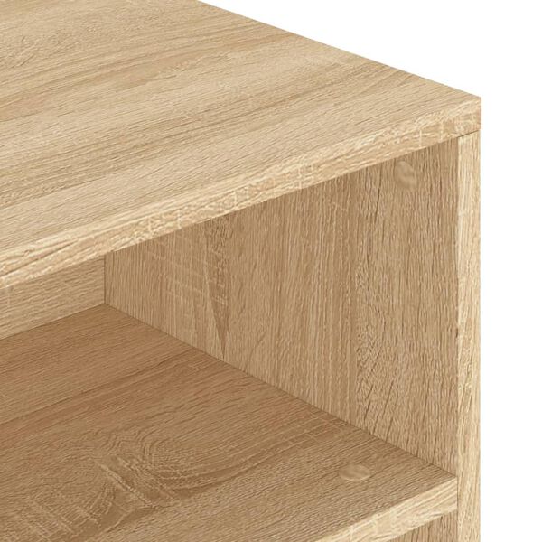 vidaXL Τραπεζάκι Σαλονιού Sonoma Δρυς 90x55x42,5 εκ Επεξεργασμένο Ξύλο