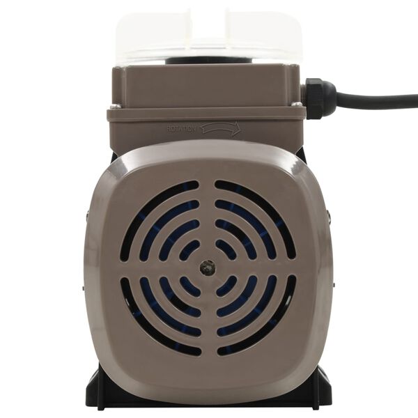 vidaXL Αντλία Πισίνας με Χρονοδιακόπτη Μαύρη 0,25 HP 8000 Λίτρα / Ώρα