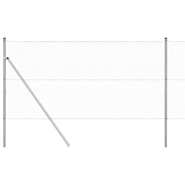 vidaXL &Sigma;&tau;ύ&lambda;&omicron;&sigmaf; &Pi;&epsilon;&rho;&iota;&phi;&rho;ά&xi;&epsilon;&omega;&nu; &Alpha;&sigma;&eta;&mu;ί 25 x 1,2 &mu; (&pi;ά&nu;&epsilon;&lambda; 36 &chi;&lambda;&sigma;&tau;) &Alpha;&tau;&sigma;ά&lambda;&iota;