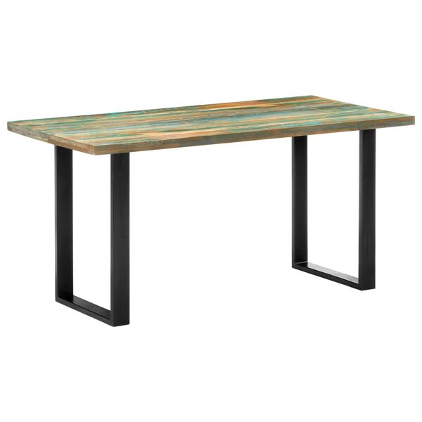 vidaXL Τραπεζαρία 160 x 80 x 75 εκ. από Μασίφ Ανακυκλωμένο Ξύλο