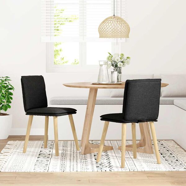 vidaXL &Kappa;&alpha;&rho;έ&kappa;&lambda;&epsilon;&sigmaf; &Tau;&rho;&alpha;&pi;&epsilon;&zeta;&alpha;&rho;ί&alpha;&sigmaf; 2 &tau;&epsilon;&mu;. &Mu;&alpha;ύ&rho;&epsilon;&sigmaf; &Upsilon;&phi;&alpha;&sigma;&mu;ά&tau;&iota;&nu;&epsilon;&sigmaf;