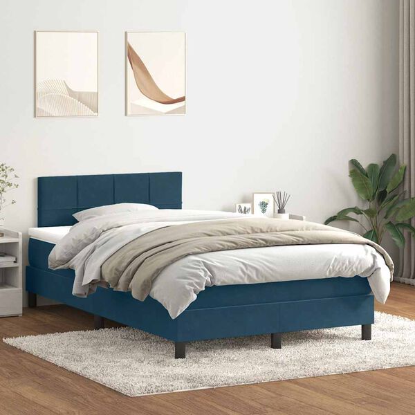 vidaXL &Kappa;&rho;&epsilon;&beta;ά&tau;&iota; Boxspring &mu;&epsilon; &Sigma;&tau;&rho;ώ&mu;&alpha; &Sigma;&kappa;&omicron;ύ&rho;&omicron; &Mu;&pi;&lambda;&epsilon; 120x210 &epsilon;&kappa;. &Beta;&epsilon;&lambda;&omicron;ύ&delta;&iota;&nu;&omicron;