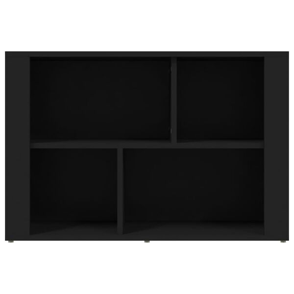vidaXL Ντουλάπι Μαύρο 80 x 30 x 54 εκ. από Επεξεργασμένο Ξύλο