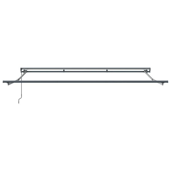 vidaXL Τέντα Κασετίνα Χειροκίνητη Μπλε / Λευκή 350 x 250 εκ.