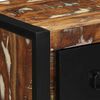 vidaXL Κομοδίνο Πολύχρωμο 40x35x40 cm Στερεό ξύλο αναγεννημένο