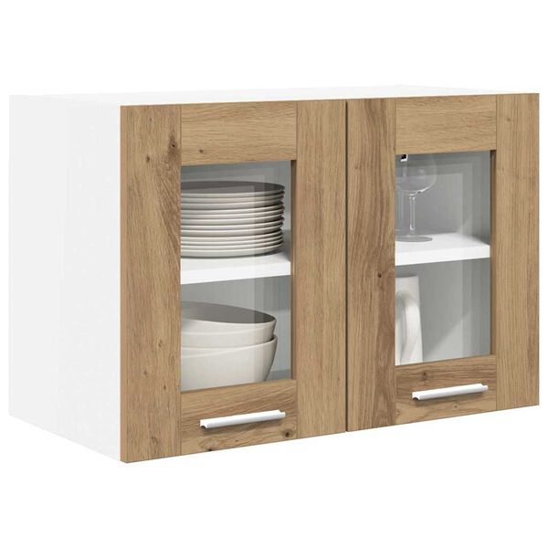 vidaXL &Kappa;&rho;&epsilon;&mu;&alpha;&sigma;&tau;ό &nu;&tau;&omicron;&upsilon;&lambda;ά&pi;&iota; Riga 2 pcs Artisan Oak 60 x 31 x 40 &epsilon;&kappa;