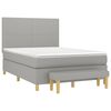 vidaXL &Kappa;&rho;&epsilon;&beta;ά&tau;&iota; Boxspring &mu;&epsilon; &Sigma;&tau;&rho;ώ&mu;&alpha; &Alpha;&nu;&omicron;&iota;&chi;&tau;ό &Gamma;&kappa;&rho;&iota; 140x190 &epsilon;&kappa;. &Upsilon;&phi;&alpha;&sigma;&mu;ά&tau;&iota;&nu;&omicron;