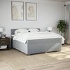 vidaXL &Kappa;&rho;&epsilon;&beta;ά&tau;&iota; Boxspring &mu;&epsilon; &Sigma;&tau;&rho;ώ&mu;&alpha; &Alpha;&nu;&omicron;&iota;&chi;&tau;ό &Gamma;&kappa;&rho;&iota; 180x200 &epsilon;&kappa;. &Upsilon;&phi;&alpha;&sigma;&mu;ά&tau;&iota;&nu;&omicron;