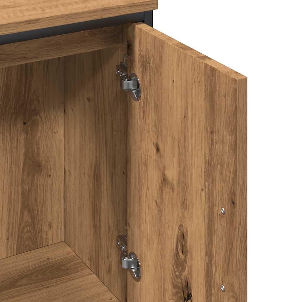 vidaXL Ντουλάπι Νιπτήρα Αρτισιανή Δρυς 60x30x60 εκ. Επεξ. Ξύλο