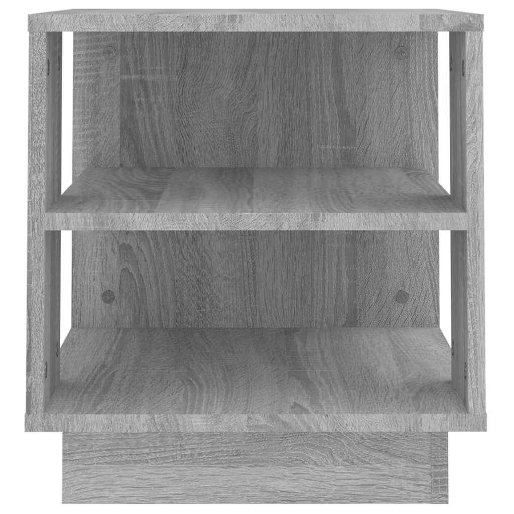 vidaXL Τραπεζάκι Σαλονιού Γκρι Sonoma 40x40x43 εκ. Επεξεργασμένο Ξύλο