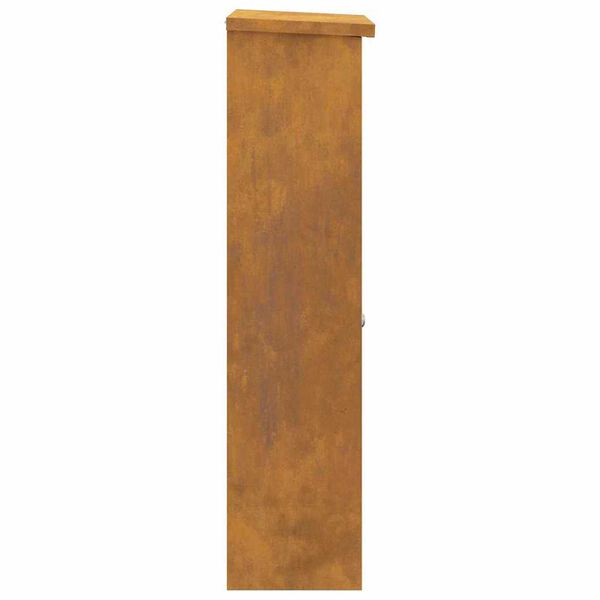 vidaXL Θυρίδα Πακέτων Σκ rusty 44.5 x 29 x 110.5 εκ
