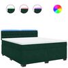 vidaXL &Kappa;&rho;&epsilon;&beta;ά&tau;&iota; Boxspring &mu;&epsilon; &Sigma;&tau;&rho;ώ&mu;&alpha; &Sigma;&kappa;&omicron;ύ&rho;&omicron; &Pi;&rho;ά&sigma;&iota;&nu;&omicron; 180x200&epsilon;&kappa;. &Beta;&epsilon;&lambda;&omicron;ύ&delta;&iota;&nu;&omicron;
