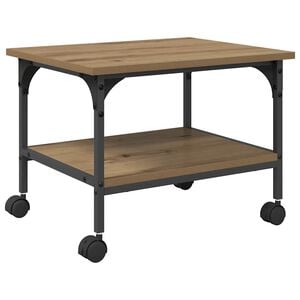 vidaXL &Sigma;&tau;&alpha;&nu;&tau; &Epsilon;&kappa;&tau;&upsilon;&pi;&omega;&tau;ή Artisan Oak 50 x 40 x 38 cm &Epsilon;&pi;&epsilon;&xi;&epsilon;&rho;&gamma;&alpha;&sigma;&mu;έ&nu;&omicron; &Xi;ύ&lambda;&omicron;