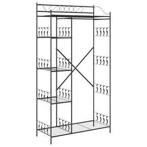 vidaXL &Alpha;&nu;&omicron;&iota;&chi;&tau;ή &Nu;&tau;&omicron;&upsilon;&lambda;ά&pi;&alpha; &Mu;&alpha;ύ&rho;&omicron; 101 x 43 x 188 &epsilon;&kappa;. &Alpha;&tau;&sigma;ά&lambda;&iota;