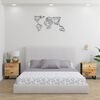 vidaXL Κομοδίνα 2 τεμ. 40 x 33 x 46 εκ. από Μασίφ Ξύλο Μάνγκο