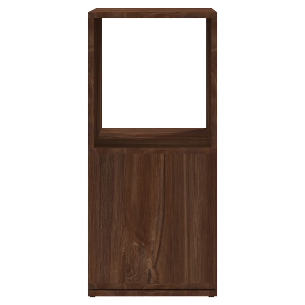 vidaXL Ντουλάπι Περιστρ. Καφέ Δρυς 34,5x34,5x75,5 εκ. Επεξ. Ξύλο