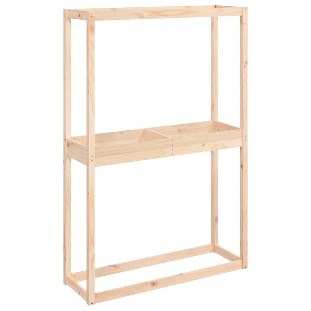 vidaXL Ραφιέρα Ελαστικών 120 x 40 x 180 εκ. από Μασίφ Ξύλο Πεύκου
