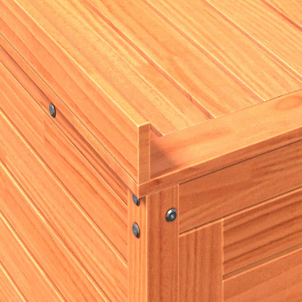 vidaXL Τραπέζι Κηπουρικής με Ράφια Καφέ 82,5x50x86,5 εκ. Μασίφ Πεύκο