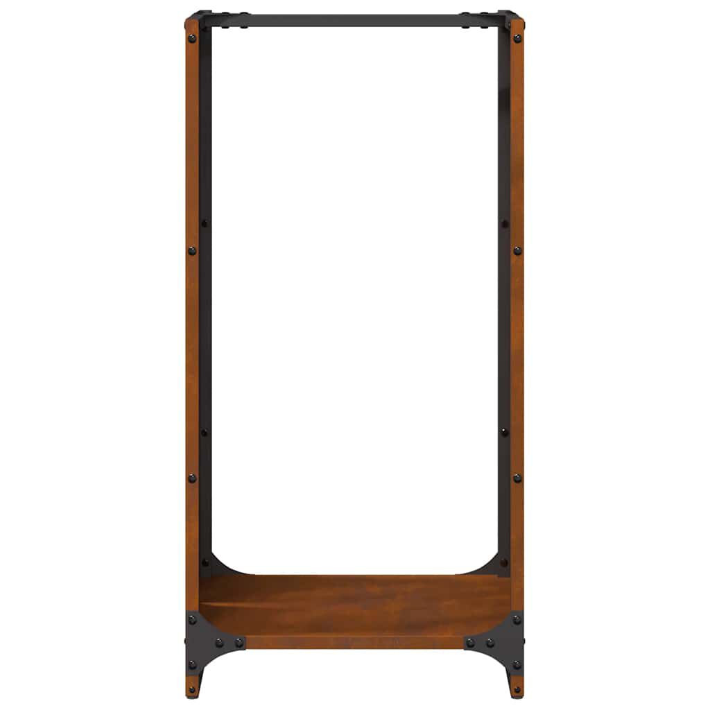 Ράφι για καυσόξυλα vidaXL 40x30x80 cm Ατσάλι σκληρυθέν στον αέρα