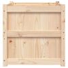 vidaXL Ζαρντινιέρα 60 x 60 x 60 εκ. από Μασίφ Ξύλο Πεύκου