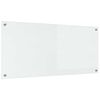 vidaXL Πίσω Πάνελ Κουζίνας 2 pcs Διαφανές 110 x 50 cm σκληρυμένο γυαλί