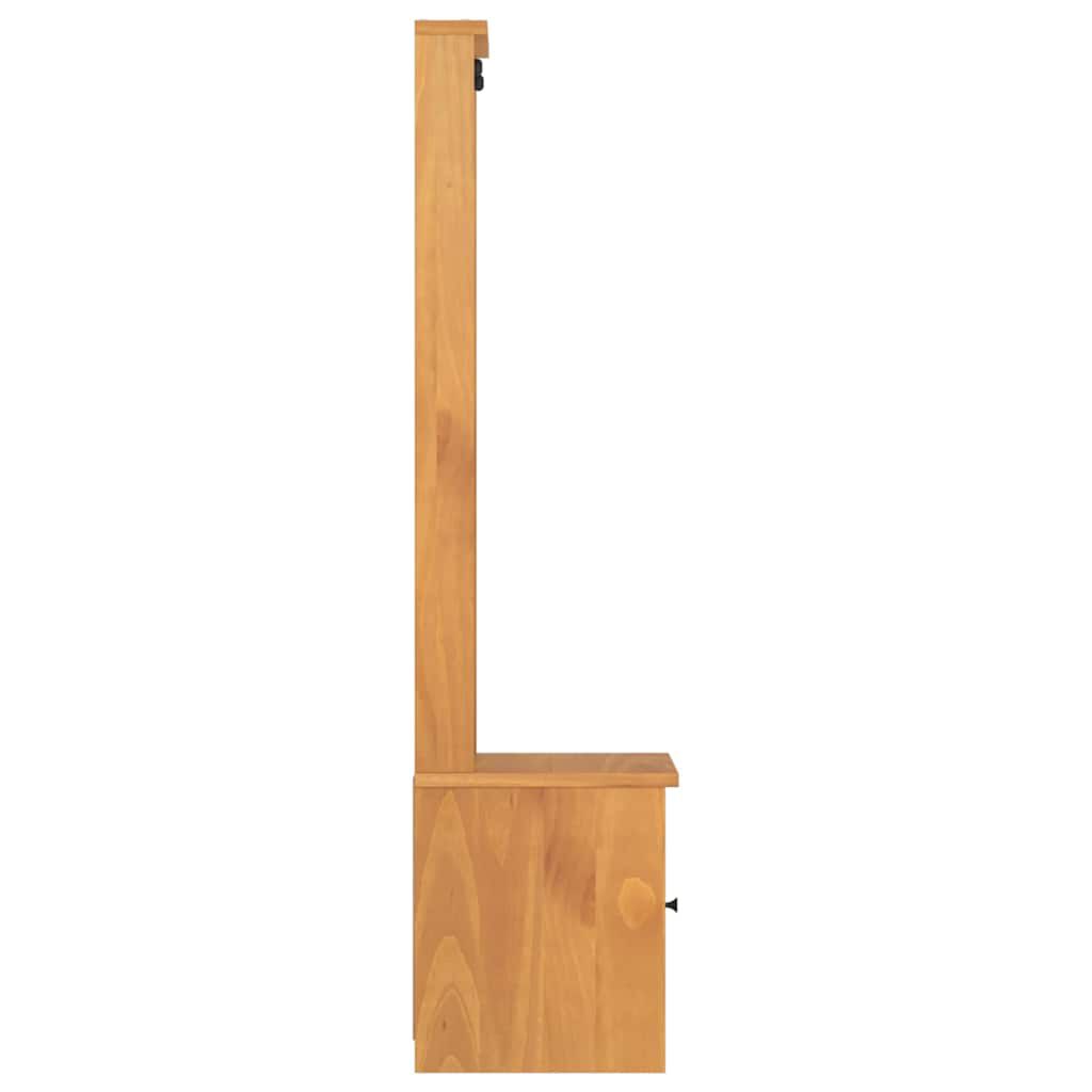 vidaXL Δέντρο χωλ "SANDNES" 45x40x159,5 εκ.Πεύκο μασίφ ξύλο