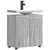 vidaXL Ντουλάπα νιπτήρα μπάνιου TULUM Γκρι sonoma 60 x 34 x 63 εκ